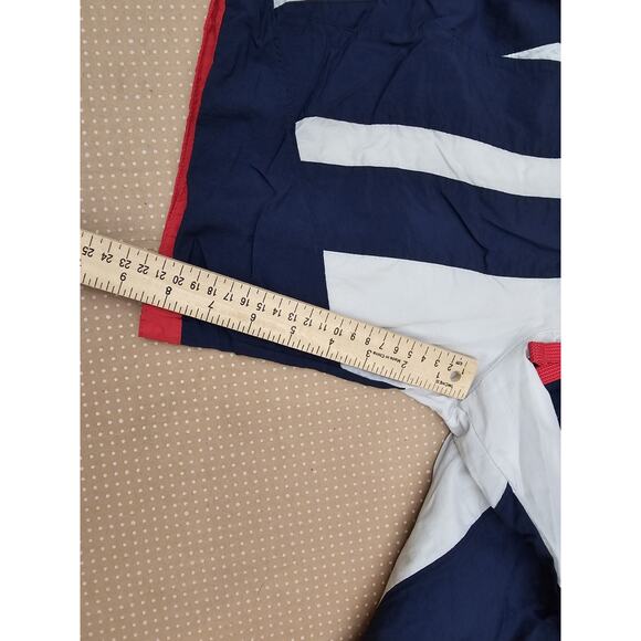 Nike Men's Medium Throwback Graphic Shorts AT3165-102 Red White & Blue Loose Fit - Picture 3 of 10